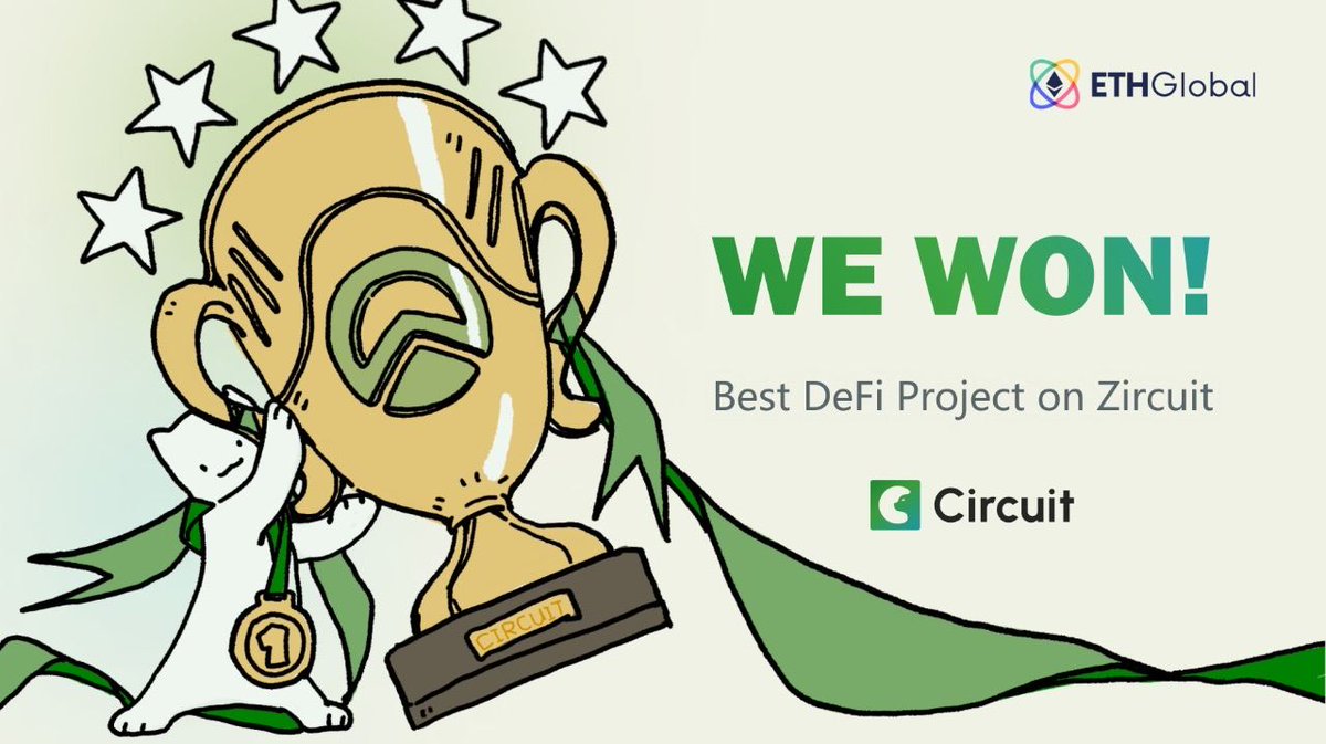 Guess who won The Best DeFi Project on Zircuit? 🏆
To celebrate this moment, leave your comment below ⬇️ and we will randomly pick 10 cats to receive the largest Kibble points airdrop we have ever distributed.
Galxe ✨: app.galxe.com/quest/CNad7Y3k…
48 hrs only, spread the news. 💭
