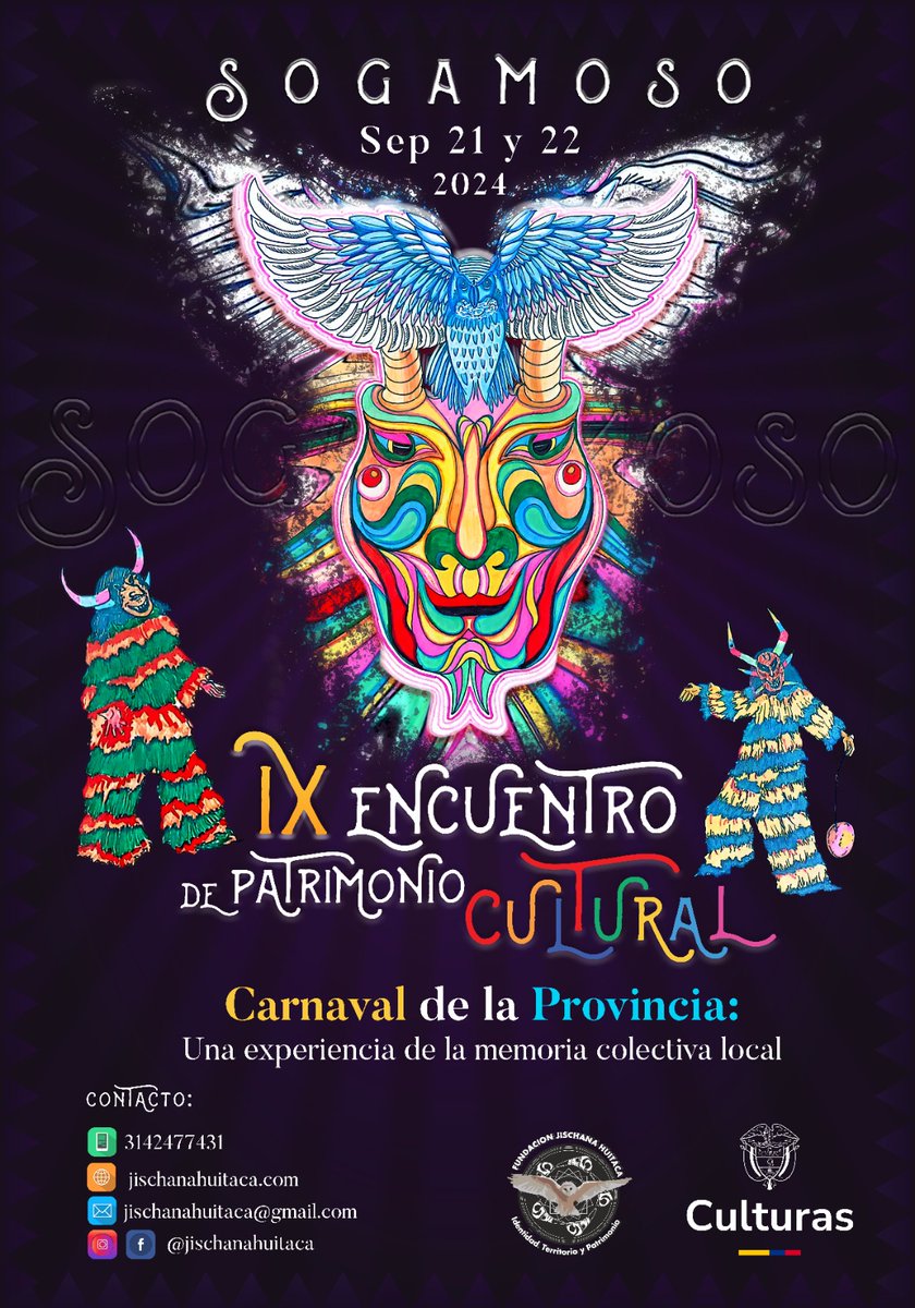 IX ENCUENTRO DE PATRIMONIO CULTURAL DE SOGAMOSO 21 Y _22 DE SEPTIEMBRE