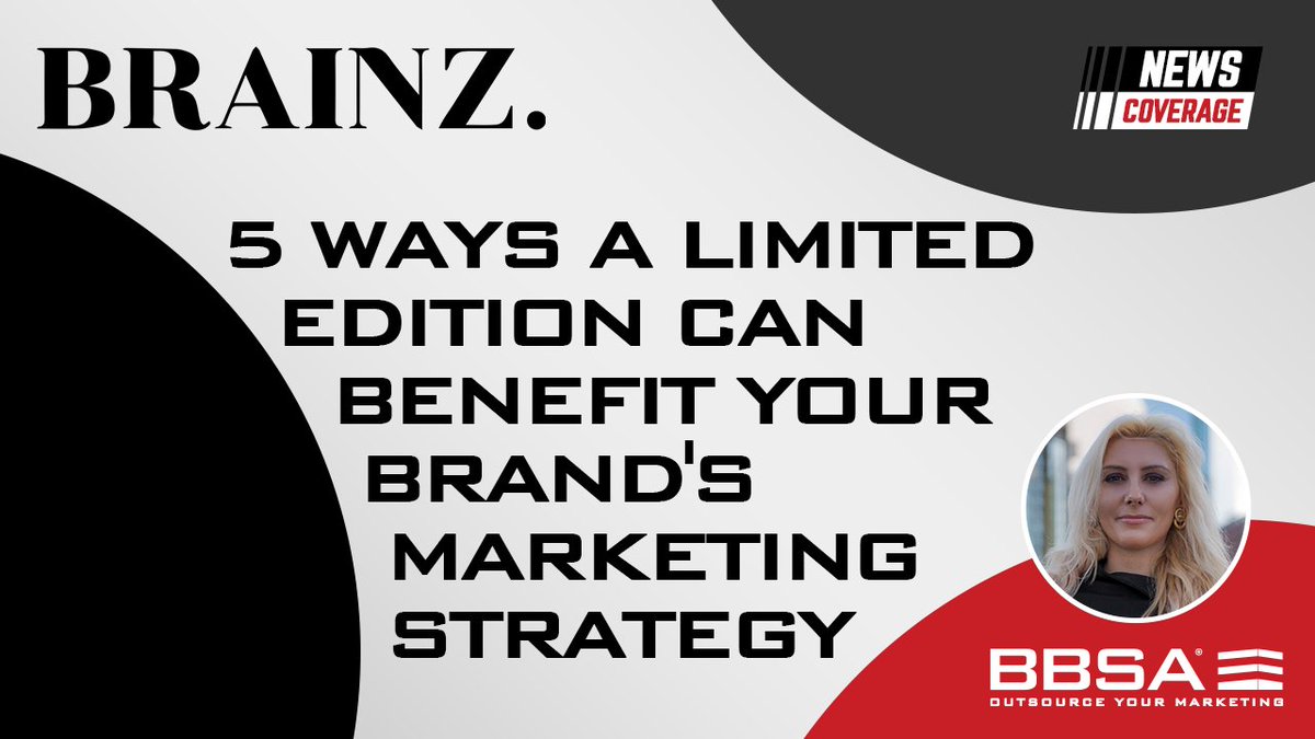"Limited edition marketing offers a unique opportunity to infuse fresh ideas into your brand and product line. While not universally applicable, they can generate immediate excitement around a product launch and create a lasting legacy for your brand." 👉 tinyurl.com/rp2hwk4z