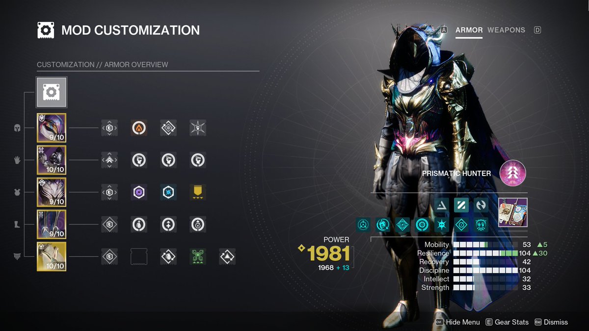 Dapperbluke's tweet photo. #BuildOfTheWeek @DestinyTheGame  This build uses Spirit of Assassin + Synthoceps to boost your melees and grapples. You get boosts to damage, go invisible on every melee or grapple kill, gain alot of transcendent energy and leave spectres every time you dodge. https://t.co/3nBoyPYuws