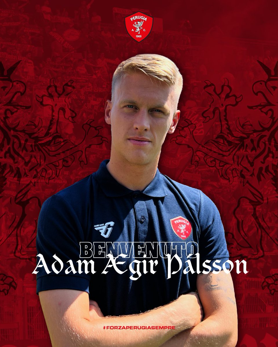 𝐏A𝐋S𝐒O𝐍 𝐄̀ 𝐁I𝐀N𝐂O𝐑O𝐒S𝐎! 

👉 acperugiacalcio.com/palsson-e-bian…

#forzaperugiasempre <a href="/seriecofficial/">Serie C</a> 🇮🇸