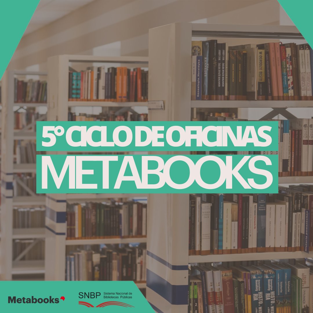 mvbbooksbr's tweet photo. 🚀 Metabooks: Mais de 6000 Bibliotecas Públicas Equipadas com Metadados de Qualidade!

O 5° Ciclo de Oficinas Metabooks começou! A Metabooks oferece gratuitamente o licenciamento para mais de 6000 bibliotecas do SNBP. 

🔗 https://t.co/v0F5cTeeLh

#Metabooks #BibliotecasPúblicas https://t.co/tARIaTOqs3