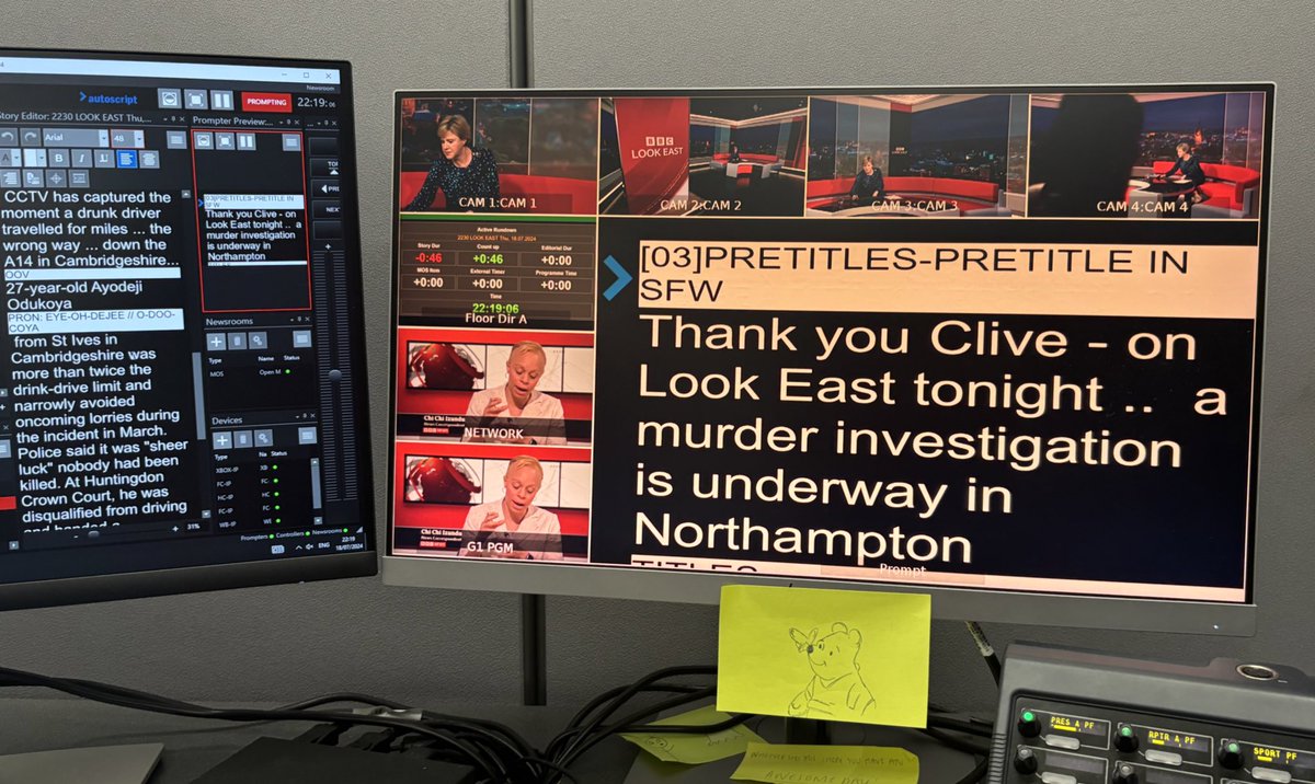 SLH_Journalism's tweet photo. I’ve been at @BBCLookEast this week being trained up for autocue shifts - it’s been exciting to see how it all works and to have a go at scrolling for the night programme myself! 

Meanwhile in Norwich, celebrating the 20th in some well awaited summer weather! https://t.co/XRQjyyHr12