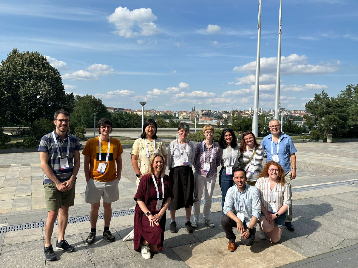 A good showing of group members at ICHEP2024  in  Prague with Marina Guzzo <a href="/MamaPhysikerin/">Victoria Martin</a>  <a href="/muheim/">Franz Muheim</a>  <a href="/Miquel_Nebot/">Miquel</a> <a href="/sliippr/">Mary Slipper</a> <a href="/salderwe/">Sara Alderweireldt</a> Jaioyang Li, Silvia Gametta Xalbat Aguerre  Giuseppe  De Laurentis from theory  and Sonja Klisch from maths <a href="/ichep2020/">ICHEP2024</a>