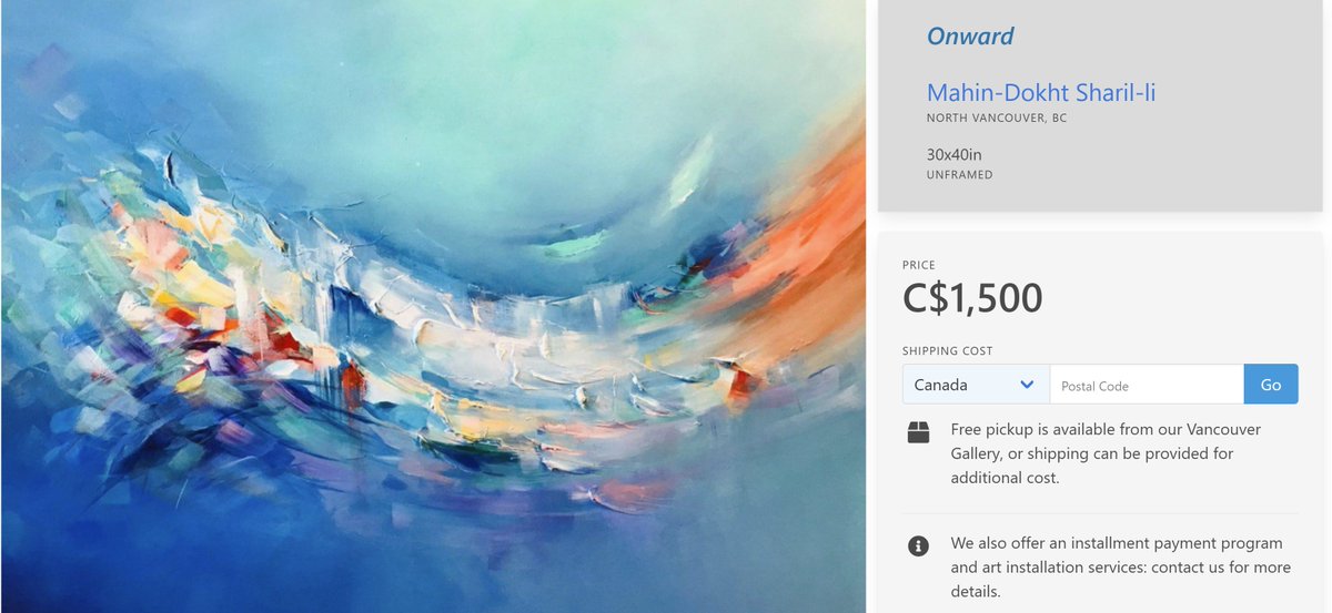 msharilliart's tweet photo. My work, Onward, on Abstract 2024 gallery, is currently on display.
https://t.co/I0zUewWEKY https://t.co/qU0EYGaPFt