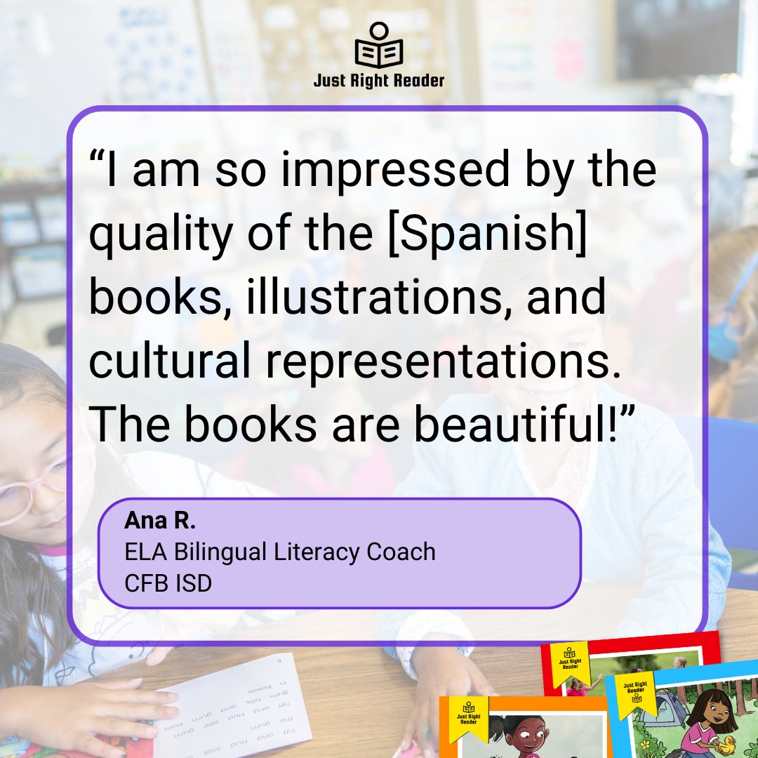 Just Right Reader tweet media