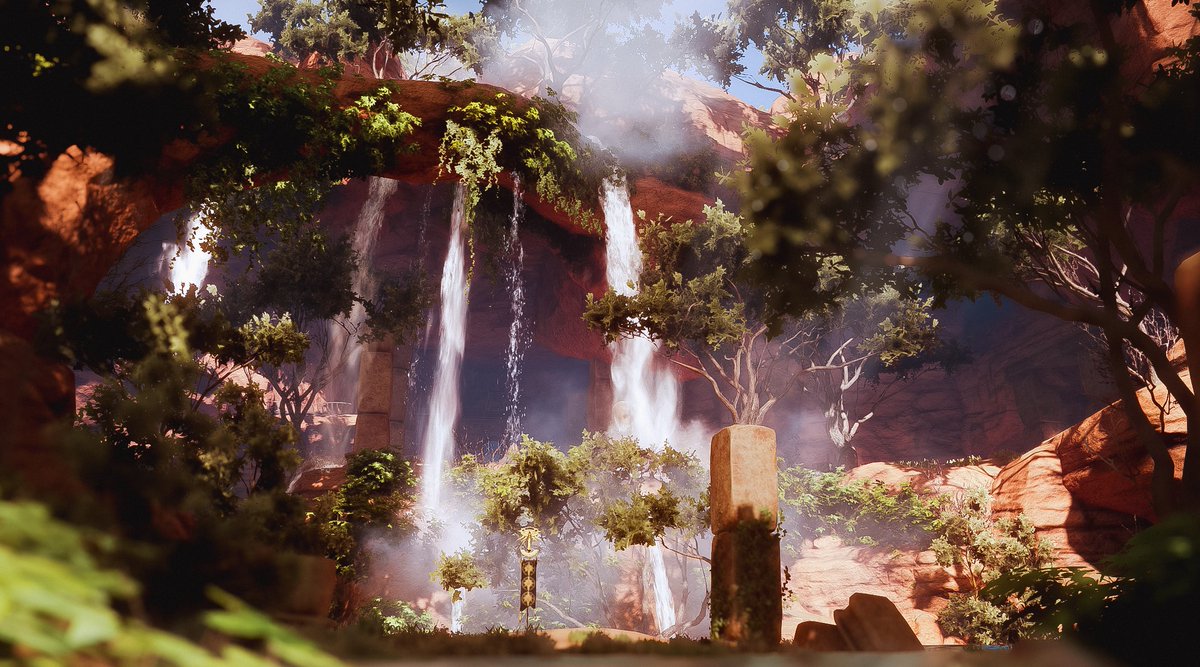 nadiacaffesse's tweet photo. @dragonage Celebrating Dragon Age: Inquisition's upcoming 10th anniversary by reveling in the gorgeous environments. #FanFriDAys #DragonAge #DragonAgeInquisition https://t.co/sU69ZRcdBk