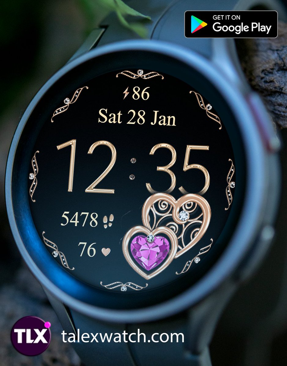 watchstudio1's tweet photo. Diamond Hearts Watch Face [Wear OS] https://t.co/xeVbBxLquF
BUY ONE AND GET ONE FREE. Check the watch face description on Google Play.
#WearOS #watchface #talexwatch #GalaxyWatchUltra #GalaxyWatch6 #GalaxyWatch5 #GalaxyWatch7 #BuyOneGetOneFree #watchfaces #buyonegetonefree https://t.co/ueadO3PNbO