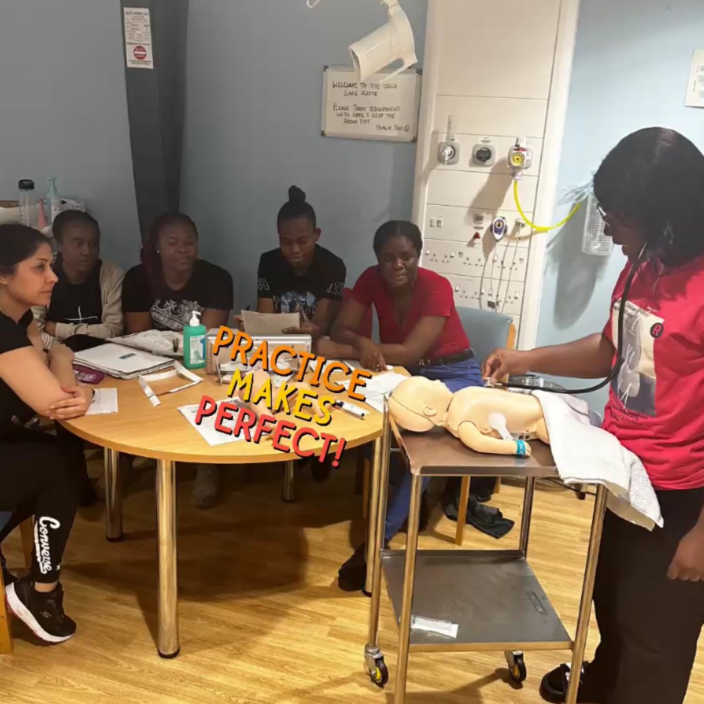 We are ending Week 2 with a session on SEN, taught by <a href="/marmaquee/">Mamaquee</a>😀  
@NorthMidNHS  <a href="/CapitalMidwife/">CapitalMidwife</a> <a href="/PrinceKingInneh/">Prince King-Inneh</a> <a href="/NicoleCNHS/">Nicole Callender</a> #Midwifery #OSCEtraining #PracticeMakesPerfect👍