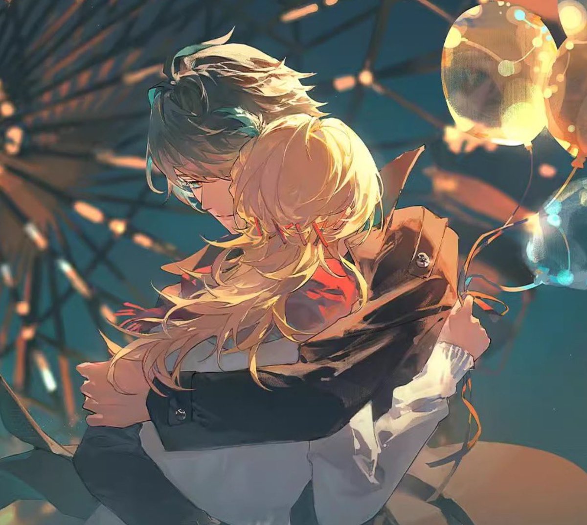 haipiikv's tweet photo. Can they please be happy forever 🥹🥹🥹🥹🥹🥹😭 #haikaveh #kaveh #alhaitham 
(The artist is pre-selling the art’s merch) https://t.co/7v799cy4xl