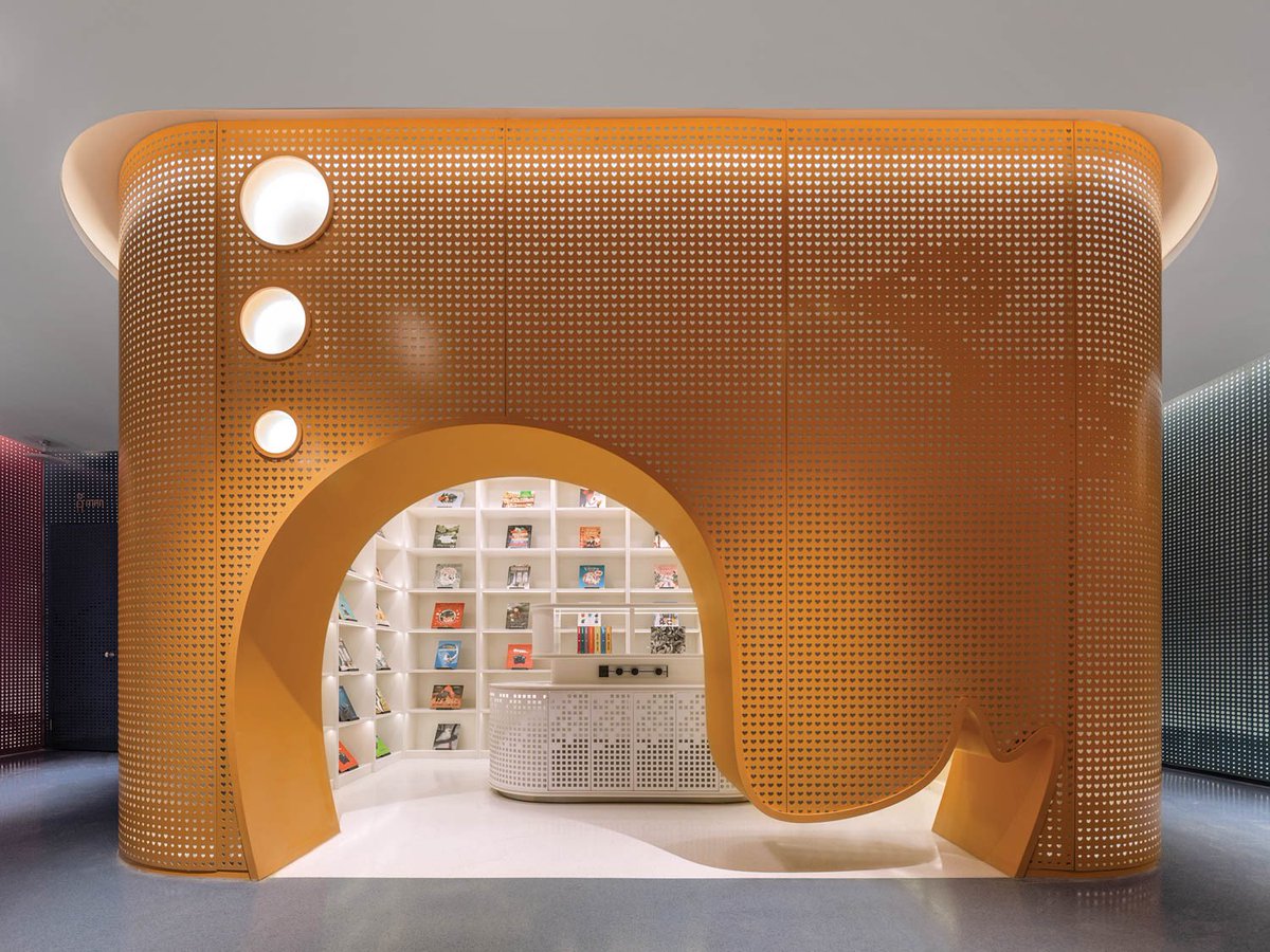 luusssso's tweet photo. Beautiful design at this children’s library in China

Imagine visiting here growing up https://t.co/QjouQTfhyB