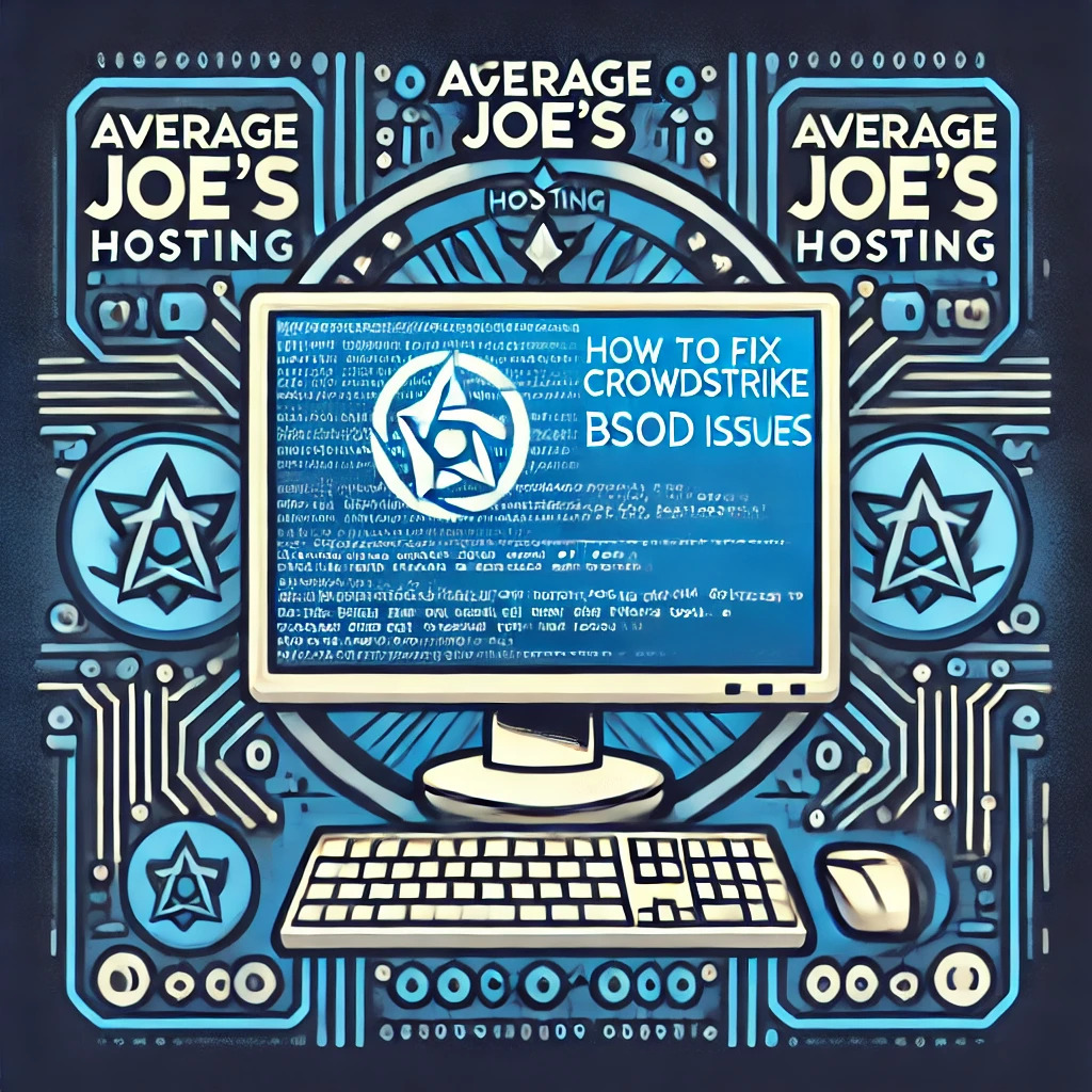 Discover how to fix the recent CrowdStrike BSOD issues! Our comprehensive guide provides step-by-step solutions to restore your system. 

#crowdstrike #bsod #techsupport #averagejoeshosting 

averagejoeshosting.com/how-to-resolve…
