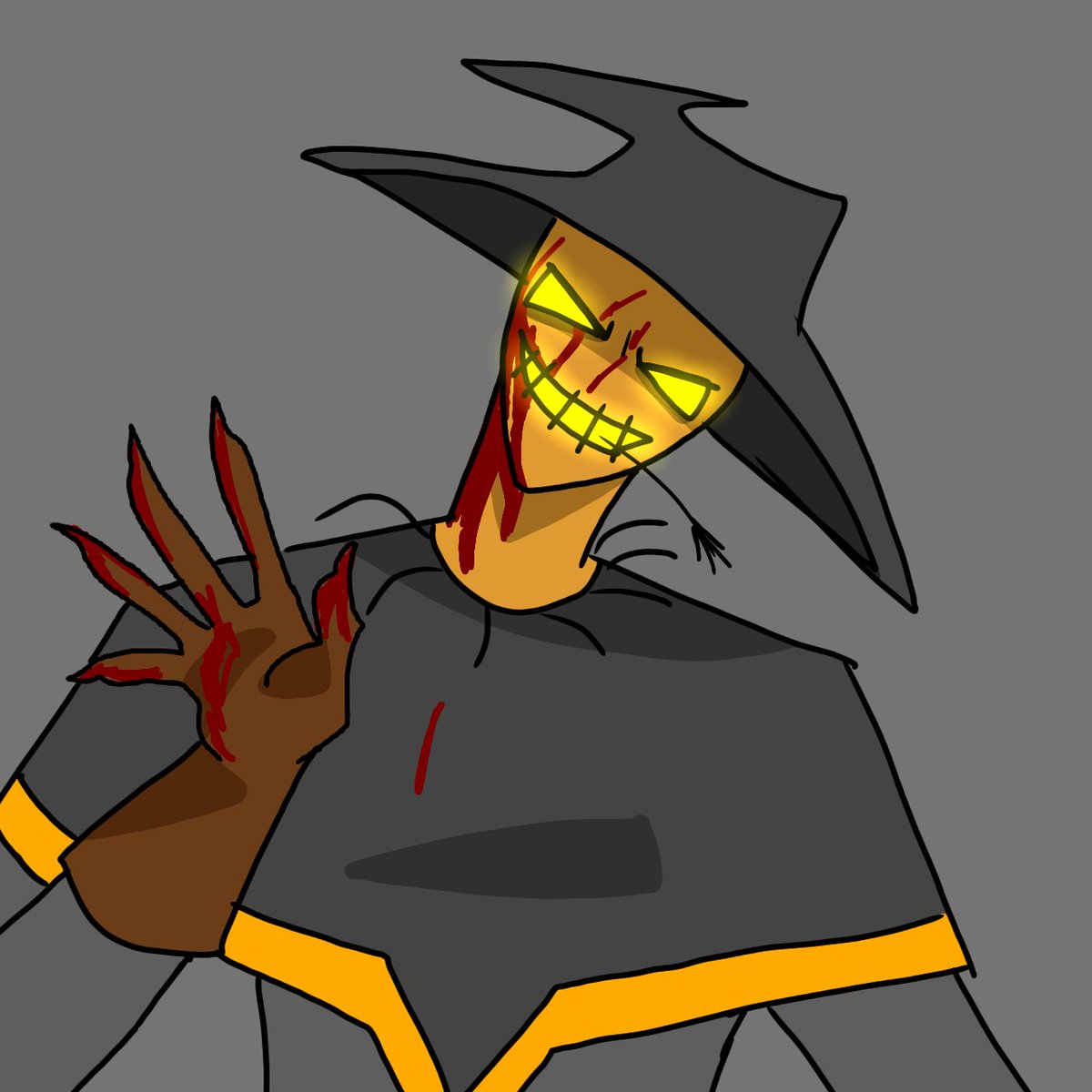 zardy_onelove's tweet photo. He's like, "See that blood? That's my job, lol" 
#zardy #zardysmaze #zardyscave #art #draw https://t.co/R0Q4bQ8aVK