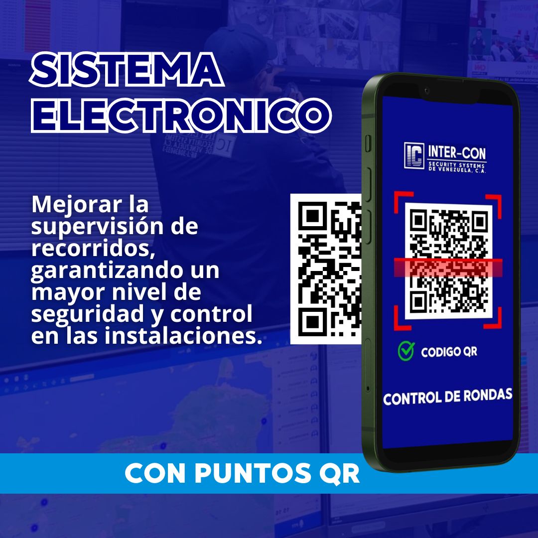 interconvzla's tweet photo. En resumen, el control de rondas a través de códigos QR es una herramienta eficaz para mejorar la supervisión de recorridos, garantizando un mayor nivel de seguridad y control en las instalaciones. https://t.co/roT994yTH9