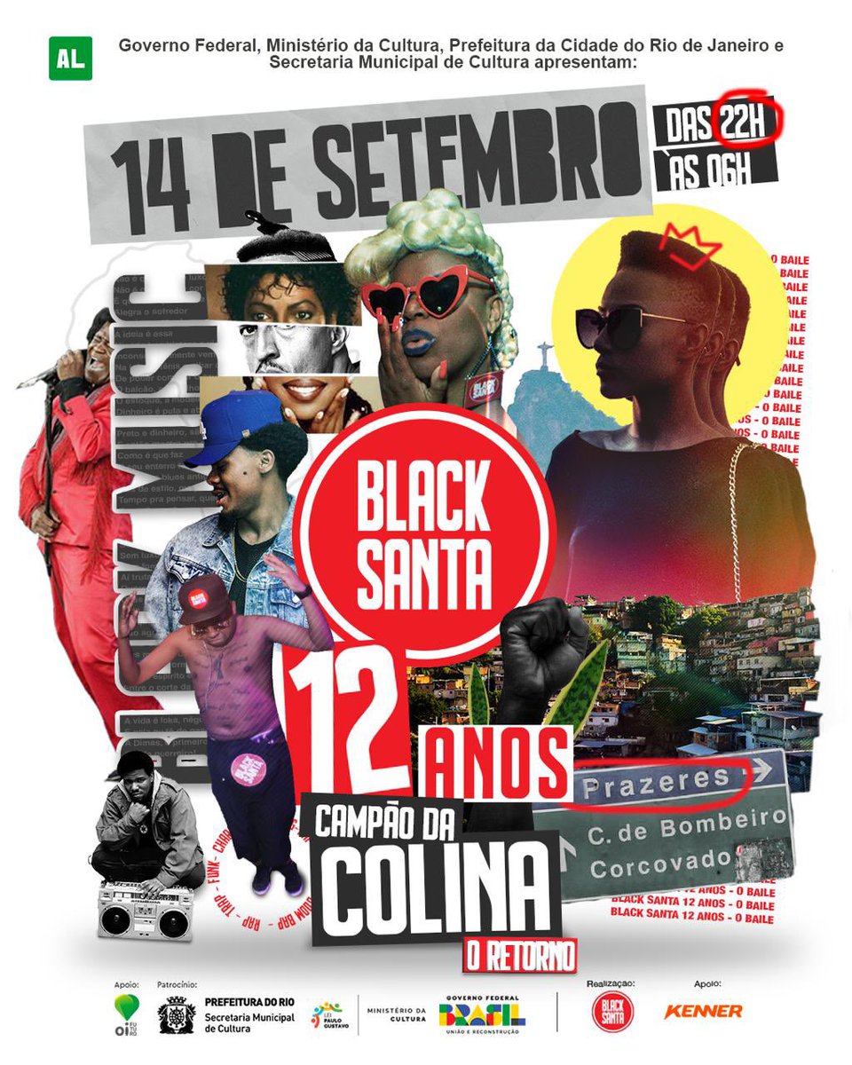 djuliorodrigues's tweet photo. BLACK SANTA NO MORRÃO NOVAMENTE https://t.co/F7sqsQsrZy