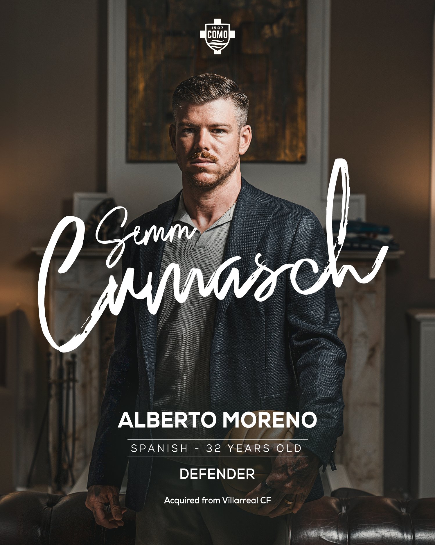 Como1907 on X: "Como 1907 is pleased to announce the signing of Alberto Moreno until June 2025 with automatic renewal for another season if certain conditions are met. Read the official statement