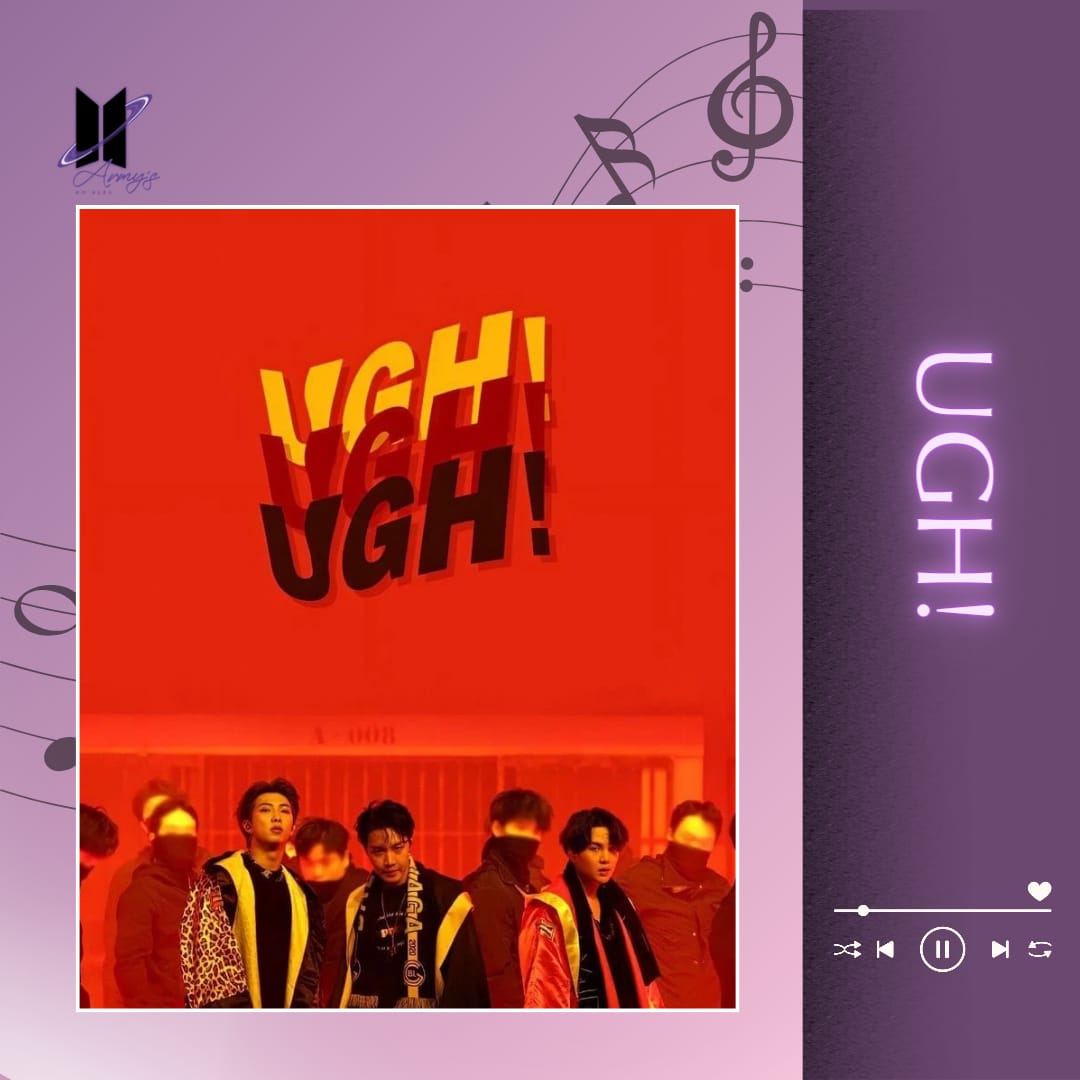 ARMYS_emacao's tweet photo. A música 'UGH!'  é uma explosão de sentimentos que aborda a temática da raiva e da indignação. A letra, repleta de metáforas e referências culturais, mergulha no universo da ira, mas faz uma distinção clara entre a raiva justificada e a raiva destrutiva, que é comparada a 'lixo' https://t.co/XRJejHD6vc