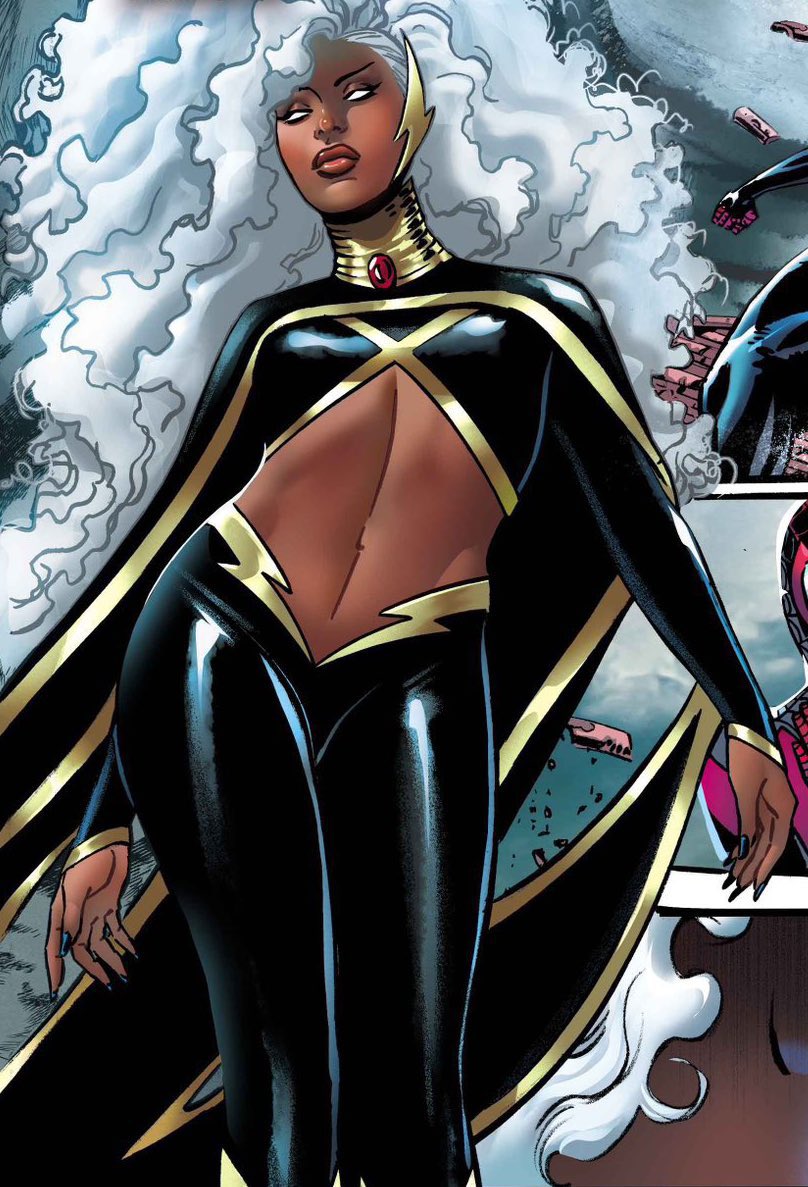 unc4nny_X's tweet photo. If I ever see her with straight hair in main continuity again I’m killing someone https://t.co/t1XbH3ZXE0