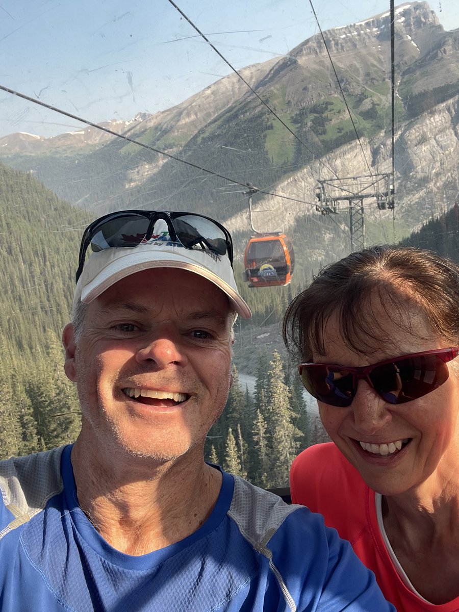 On our way to Assiniboine on ⁦<a href="/SunshineVillage/">Sunshine Village</a>⁩ #explorealberta