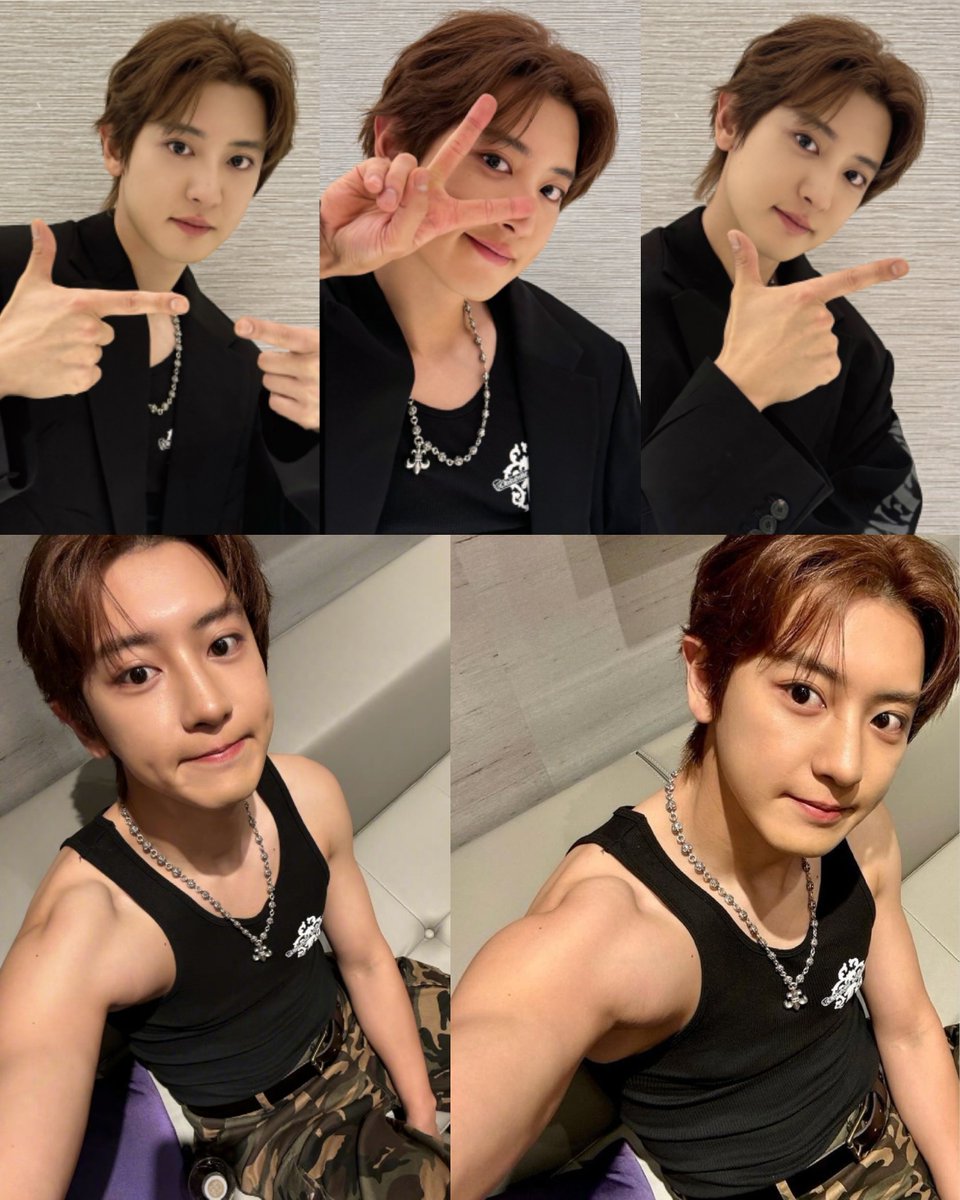 no_loey_no_life's tweet photo. 🖤👉🤍✌️🖤💪🤍 #CHANYEOL #찬열 https://t.co/JMHWvsH2bf