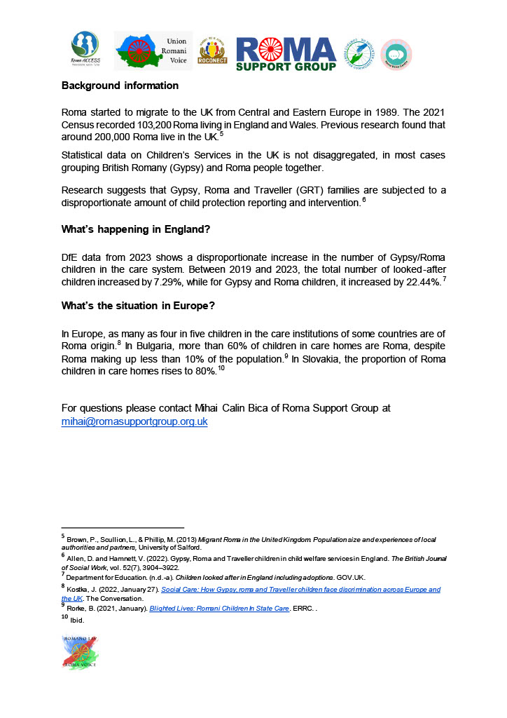 RomaSupport's tweet image. Statement from Roma charities, human rights organisations and groups supporting Roma on the incidents in #Leeds