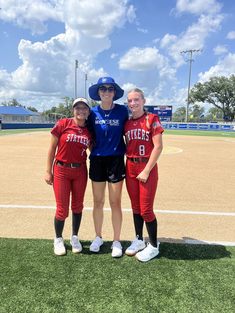 Ayleen Cervantes (@ayleencervante7) on Twitter photo Thank You <a href="/McNeeseSoftball/">McNeese Softball</a> for a great camp. I had lots of fun and learned great things! <a href="/NationalEsparza/">Strykers National Esparza 🚂</a> @Strykers_14nat Thank You <a href="/McNeeseSoftball/">McNeese Softball</a> for a great camp. I had lots of fun and learned great things! <a href="/NationalEsparza/">Strykers National Esparza 🚂</a> @Strykers_14nat