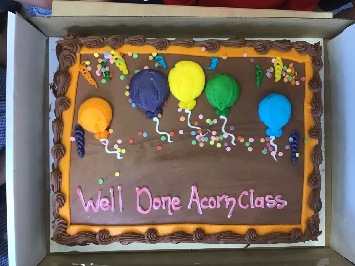 A delicious treat from one of our Acorn parents to celebrate an amazing year 🏆✏️📚🎨 <a href="/Haigh_St_Davids/">St. David's Haigh</a> <a href="/LT_Trust/">Learning Together Trust</a>