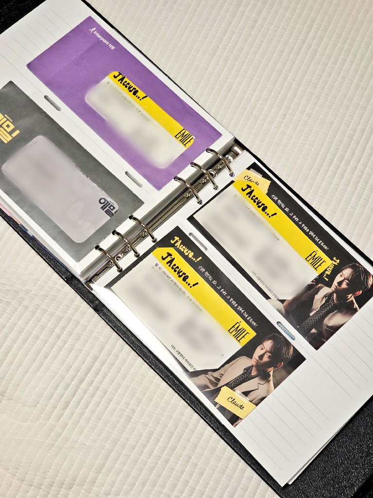 얘두다....
티켓북 티켓꽂이 꽂으면 아주 작살난다...
진짜 이뿌다...🫶