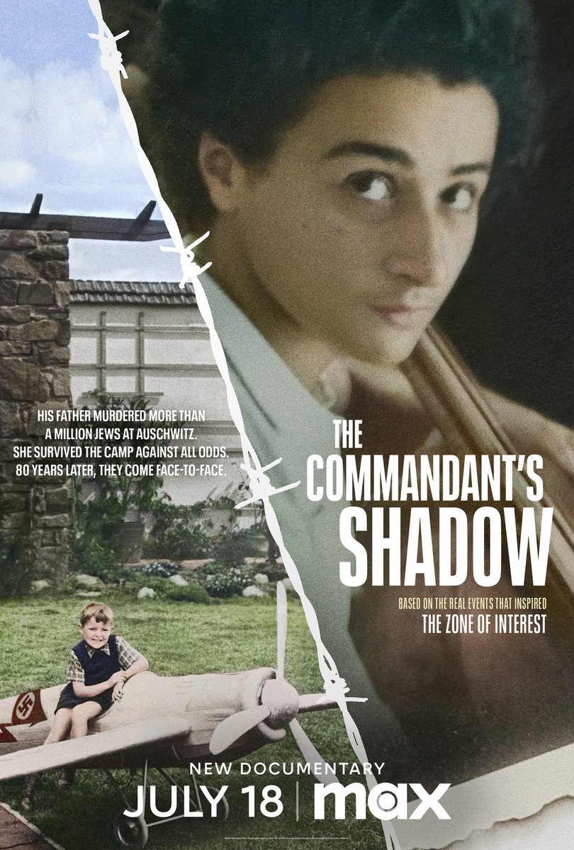 CinemaRareIN's tweet photo. Follows Hans Jürgen Höss, the son of Rudolf Höss, the Camp Commandant of Auschwitz when he confronts his father's involvement in the murder of over a million Jews during the Holocaust.

Documentary feature #TheCommandantsShadow (2024) by #DanielaVolker, out now on @JioCinema. https://t.co/sOxAKkUOiR