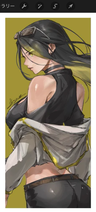 #夜描き