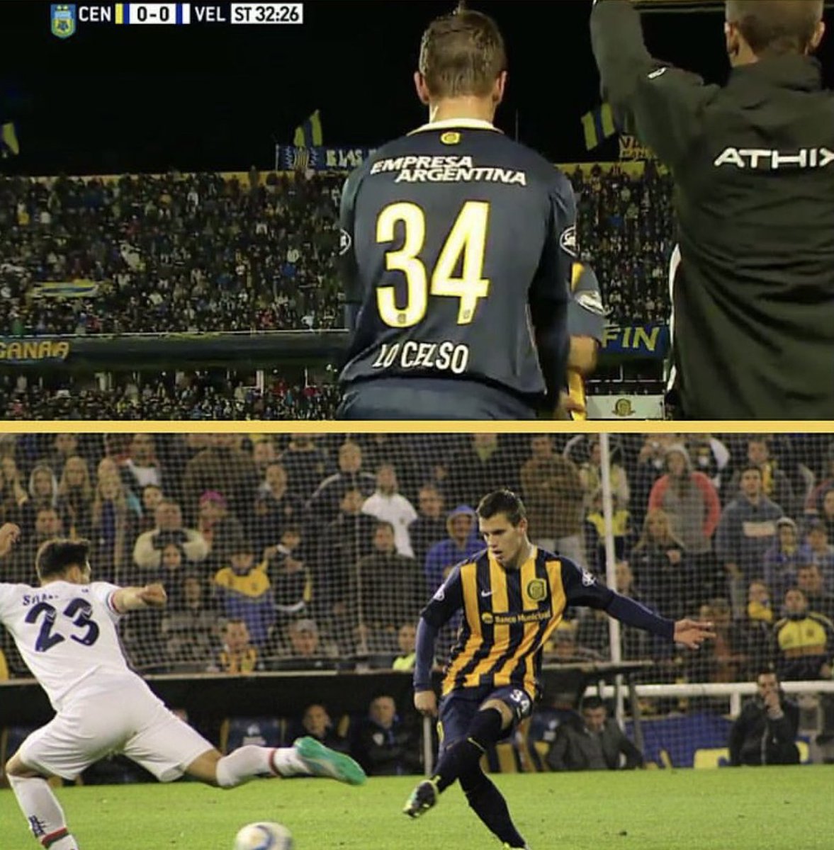 Leovinista_dL's tweet photo. Hace 9 años debutaba profesionalmente Giovani Lo Celso, y con la camiseta mas hermosa del mundo.

ROSARIO CENTRAL, FORJADOR DE CAMPEONES. 💛💙 https://t.co/UeBVwnO1fy