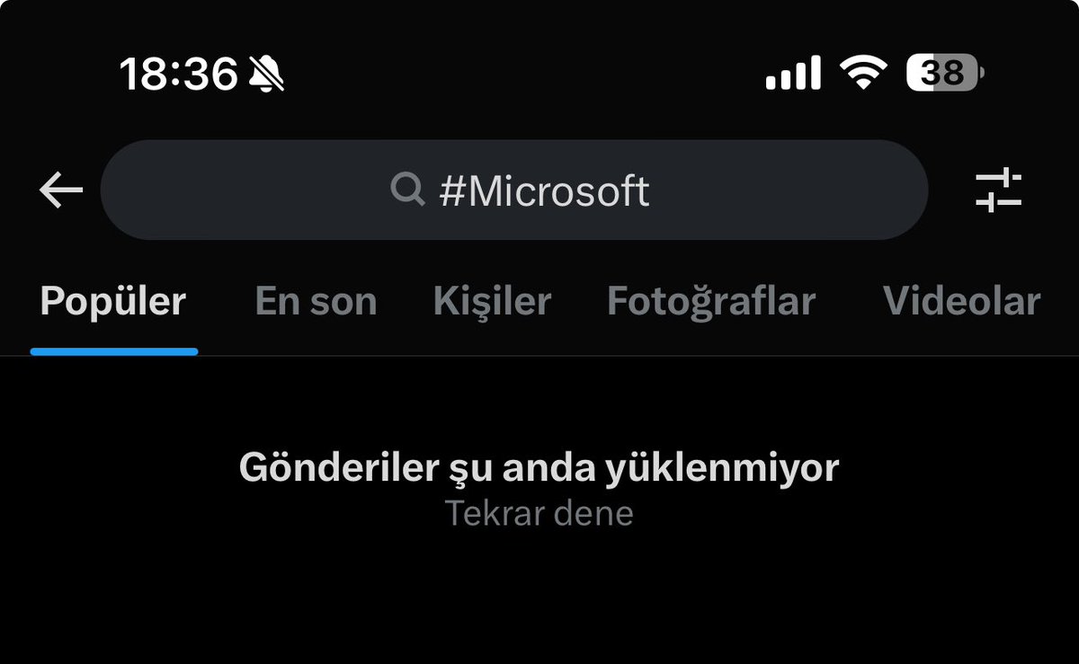 Burayıda mı çökerttiniz 😒 #Microsoft