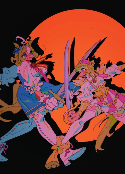 도토오페 사랑스러운 호적수 #ウマ娘