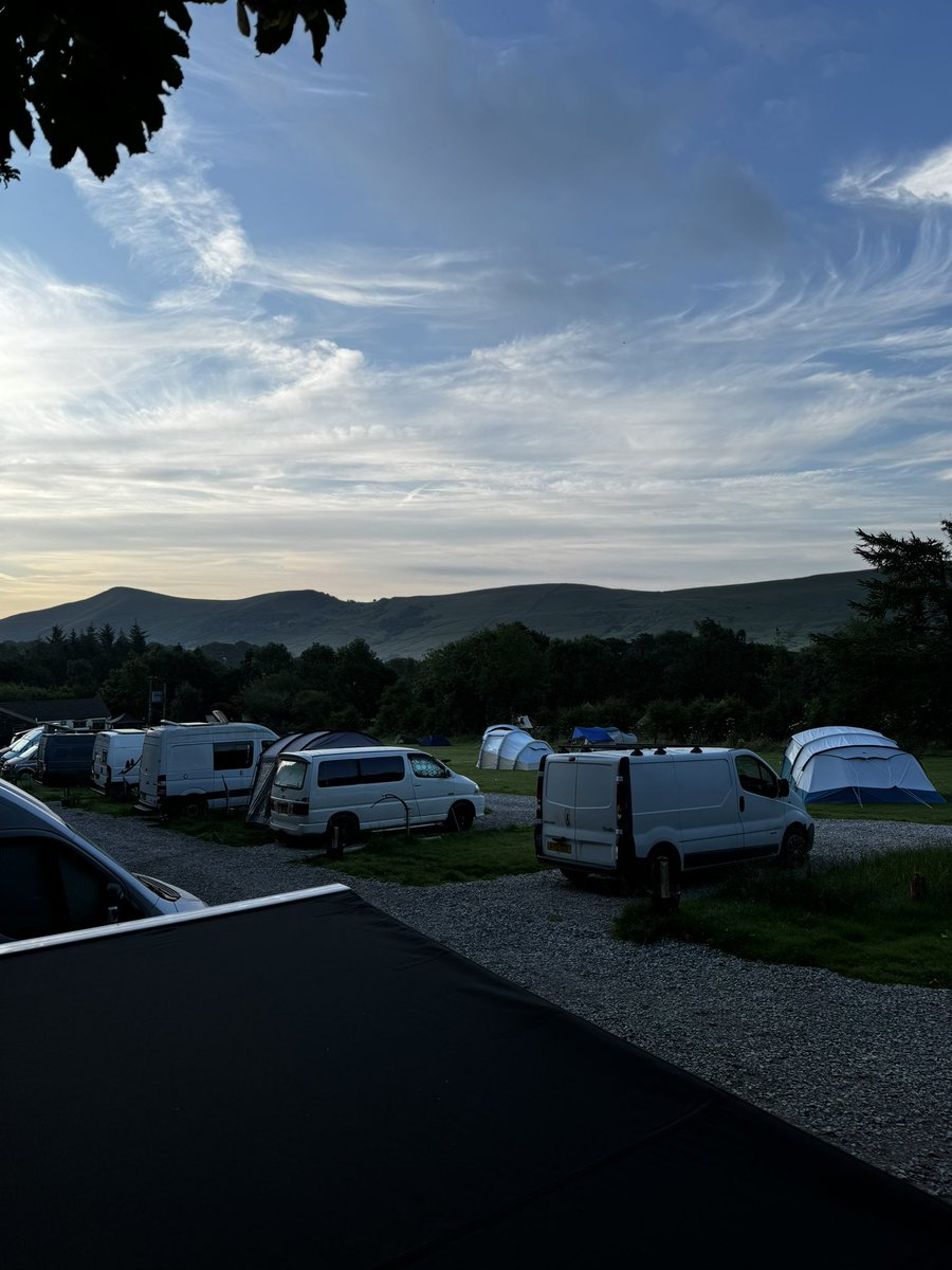 Got the #tentbox out last night.  Nice and chilled with no mobile connection