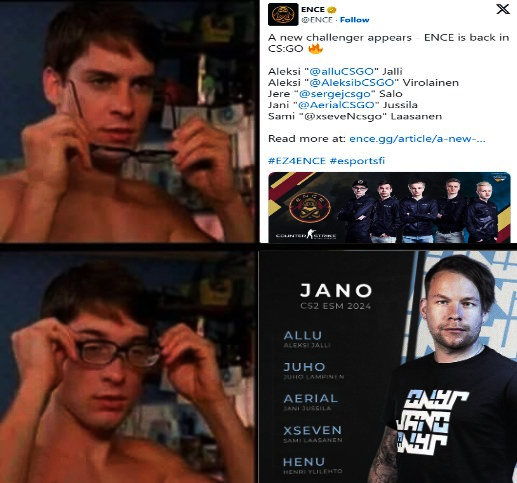 Juzuuuu's tweet photo. @janoesports @alluCSGO @AerialCSGO @xseveNcs @1HENU @juhobcs wake up its 2018... https://t.co/VAt15U96mo