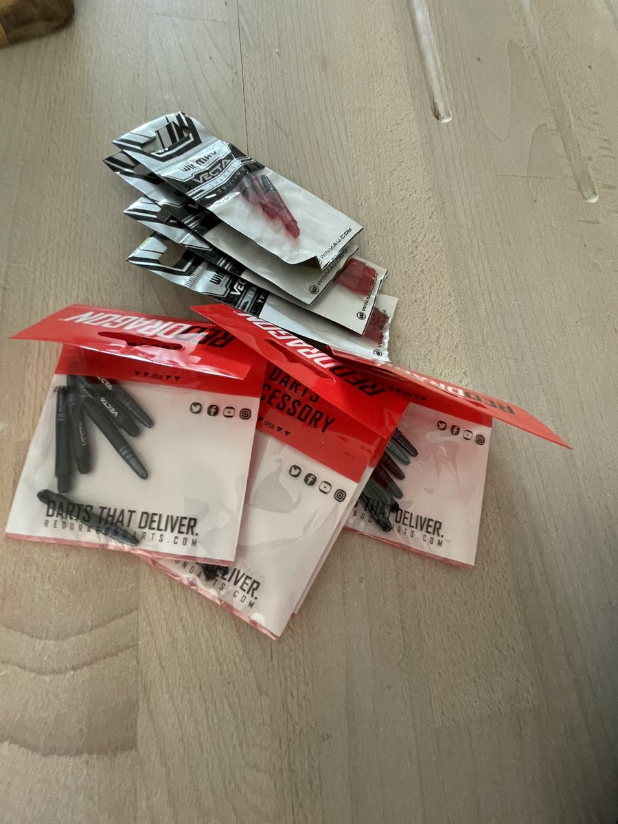 Lovely delivery from winmau , top tier equipment can’t go wrong #bestgoing #team360 #winmau