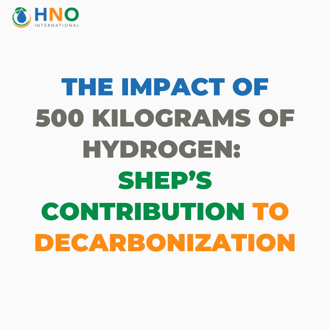 Our Scalable Hydrogen Energy Platform (SHEP) can produce 500kg of clean hydrogen daily. That’s
enough to power 70 semi-trucks or 140 buses per week. Join us in driving towards a sustainable future.
Source: hnointl.com/the-impact-of-…

#HydrogenEnergy  #Sustainability #GreenFuture