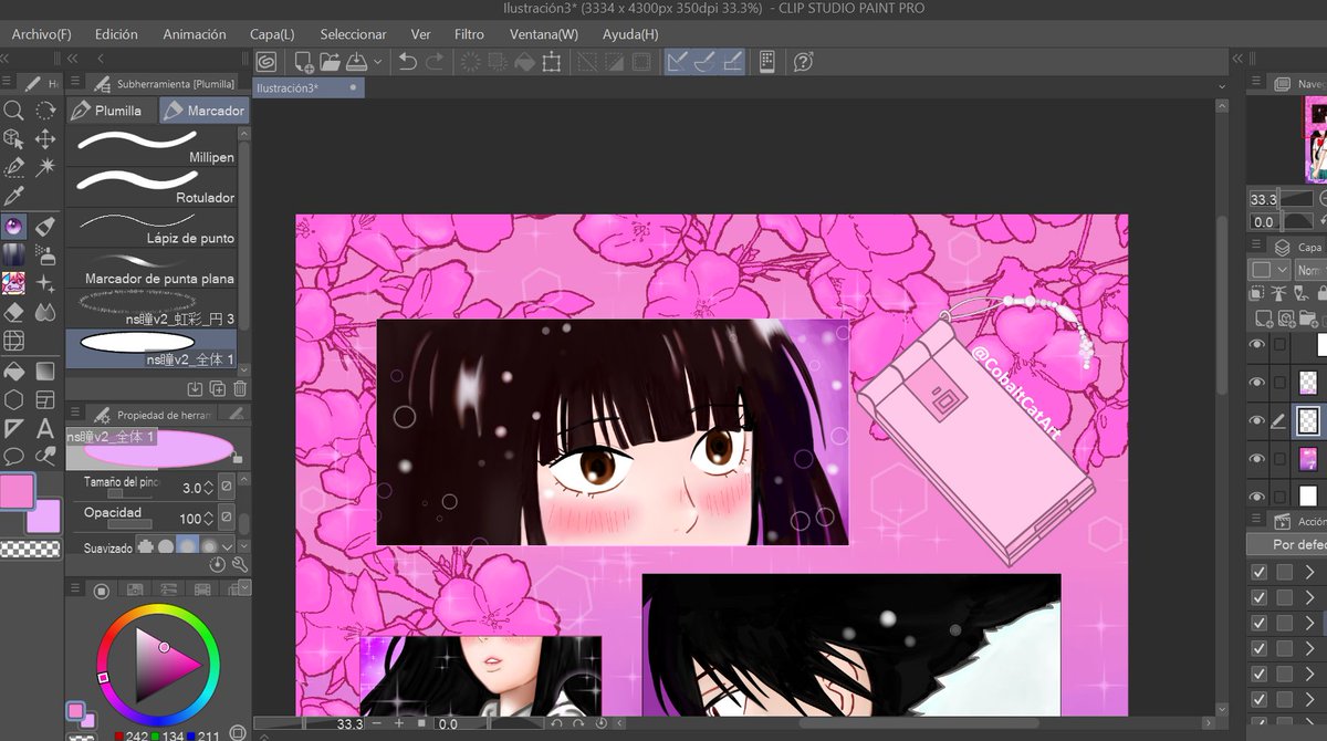 ✨¡Trabajando en un nuevo fanart de Kimi ni Todoke! 🖌️🌸 Trato de capturar la esencia de Sawako y Kazehaya 😍 ¡Pronto lo compartiré completo! 💖 #Fanart #WIP #AnimeArt #KimiNiTodoke
