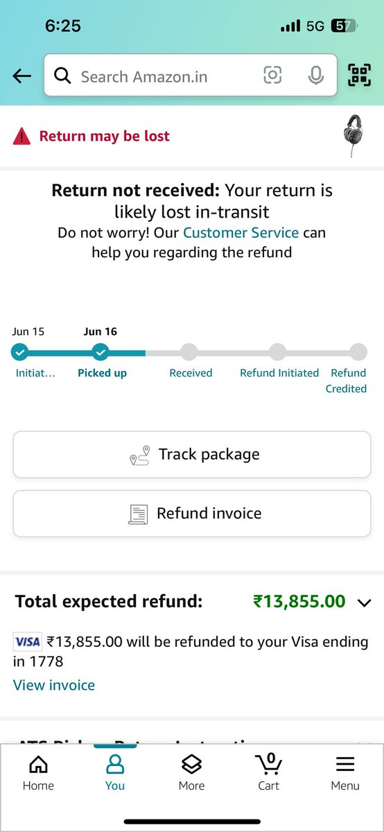 SundogProject's tweet photo. Absolutely pathetic customer experience by Amazon india. had ordered a pair of @beyerdynamic DT 770 pro headphones from @amazondotin . The headphones were faulty when they arrived and I arranged for a return. They rejected my refund #fraudulent. Ctd in comments https://t.co/rTLqRZsaiL