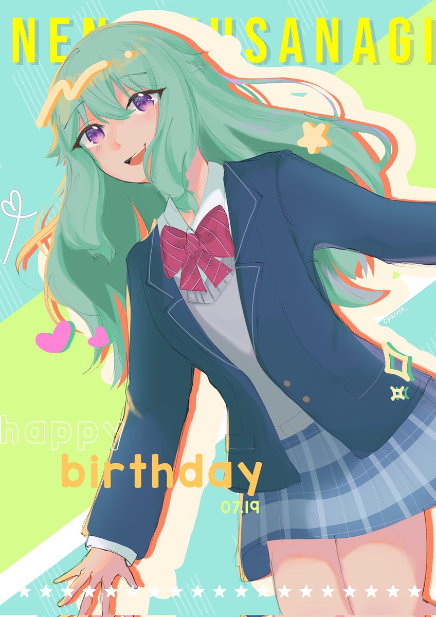 cyarrln_'s tweet photo. 🥳🥳
#草薙寧々誕生祭2024
#prsk_FA https://t.co/yBYi4PCd9F