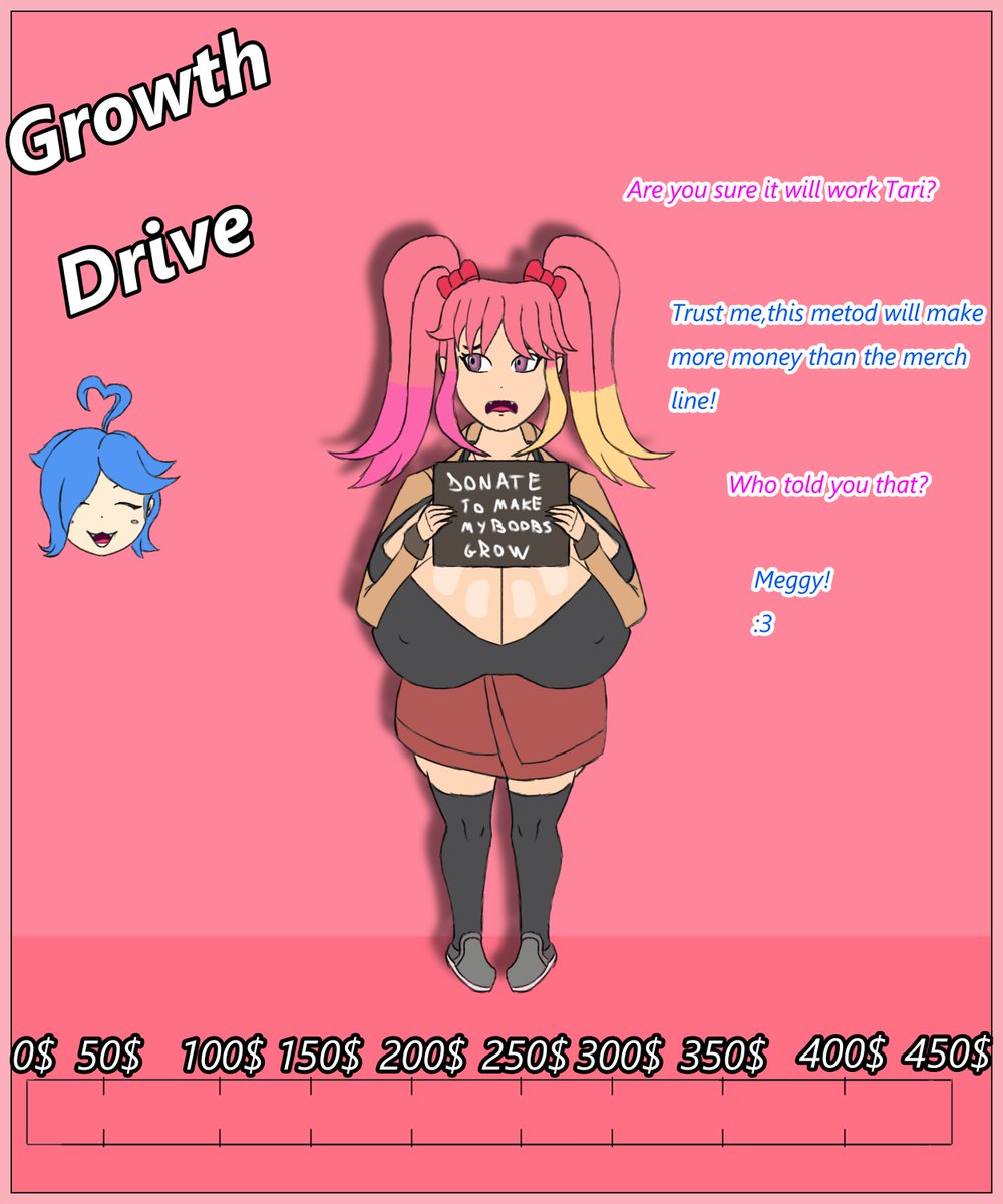 WhyHyper69's tweet photo. Every time we reach the goal, Saiko's boobs will get bigger.
I will try my best to keep it up to update the next stage of the growth drive.

You can support the Growth drive here:
https://t.co/UXm3AgIgQT

I hope this will work,because is my first time.

#SMG4  #saikosmg4 https://t.co/HQYyQCnzZp