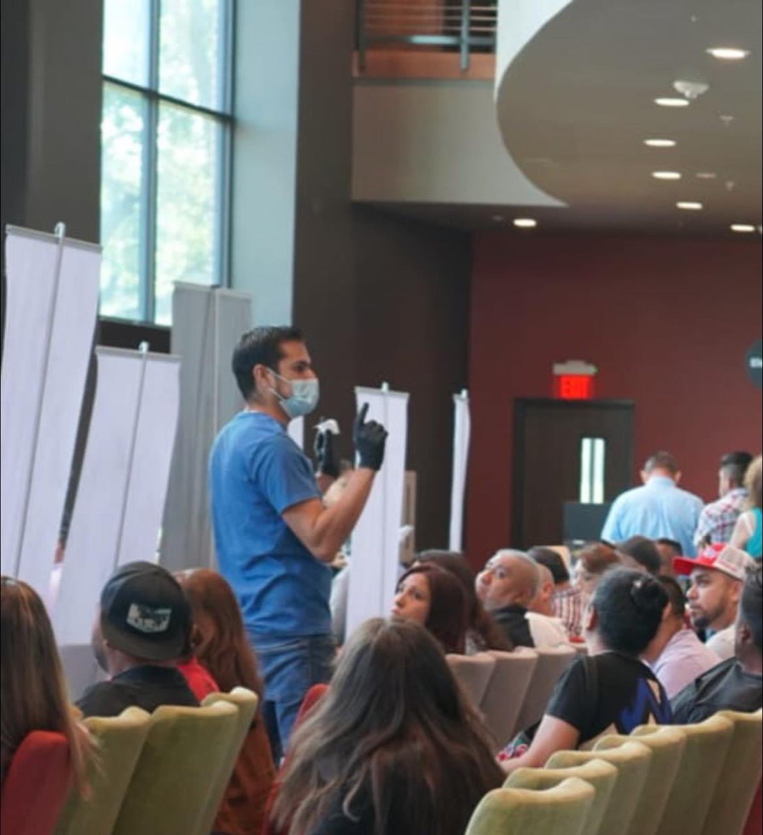 Proud of our church <a href="/fbckaufman/">FBC Kaufman</a> for working with Kaufman County Comunidad Unida to host Consulado General de México en Dallas to serve the Hispanic community of Kaufman County. Thank you to organizations like Kaufman Chamber of Commerce, Kaufman County Elections, Texas Health.