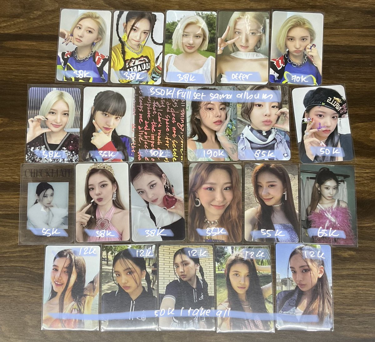 ga_cry_pea's tweet photo. HELP RT
wts straykids skz ive newjeans itzy wheein nmixx nct dream 127 blackpink bts enhypen seventeen exo
✅ Inc pack exc admin 🍊
✅ Keep event dp
✅ price on pic
✅ dom tangerang
🖇️ appmus makestar ultramilk oreo noeasy oddinary 5 star checkmate maxident jeno lisa jennie jisoo https://t.co/yCoPC17LiW