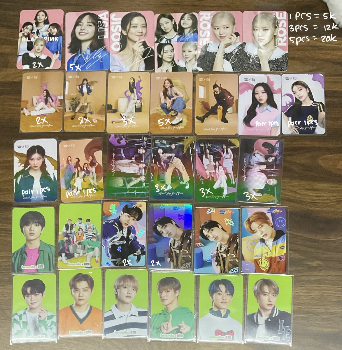 ga_cry_pea's tweet photo. HELP RT
wts straykids skz ive newjeans itzy wheein nmixx nct dream 127 blackpink bts enhypen seventeen exo
✅ Inc pack exc admin 🍊
✅ Keep event dp
✅ price on pic
✅ dom tangerang
🖇️ appmus makestar ultramilk oreo noeasy oddinary 5 star checkmate maxident jeno lisa jennie jisoo https://t.co/yCoPC17LiW