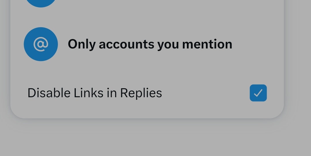 X is Testing A Limit For Links in Your Post Comments