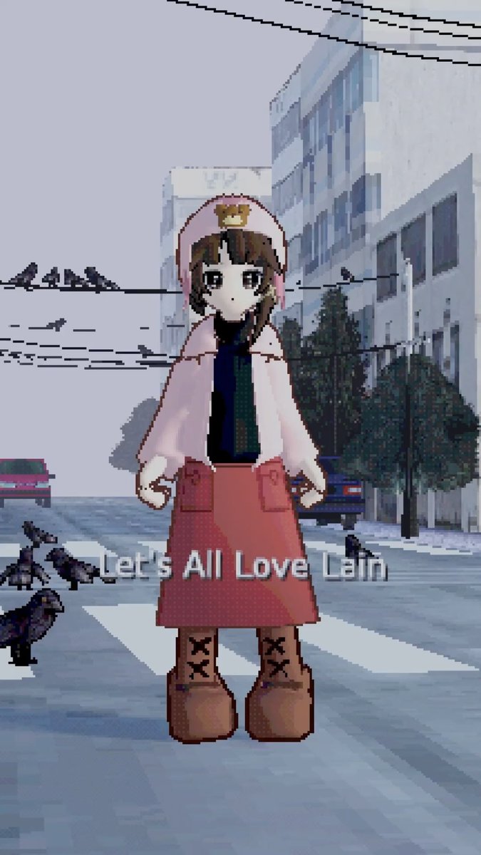 shelter_song's tweet image. Let’s All Love Lain ♡