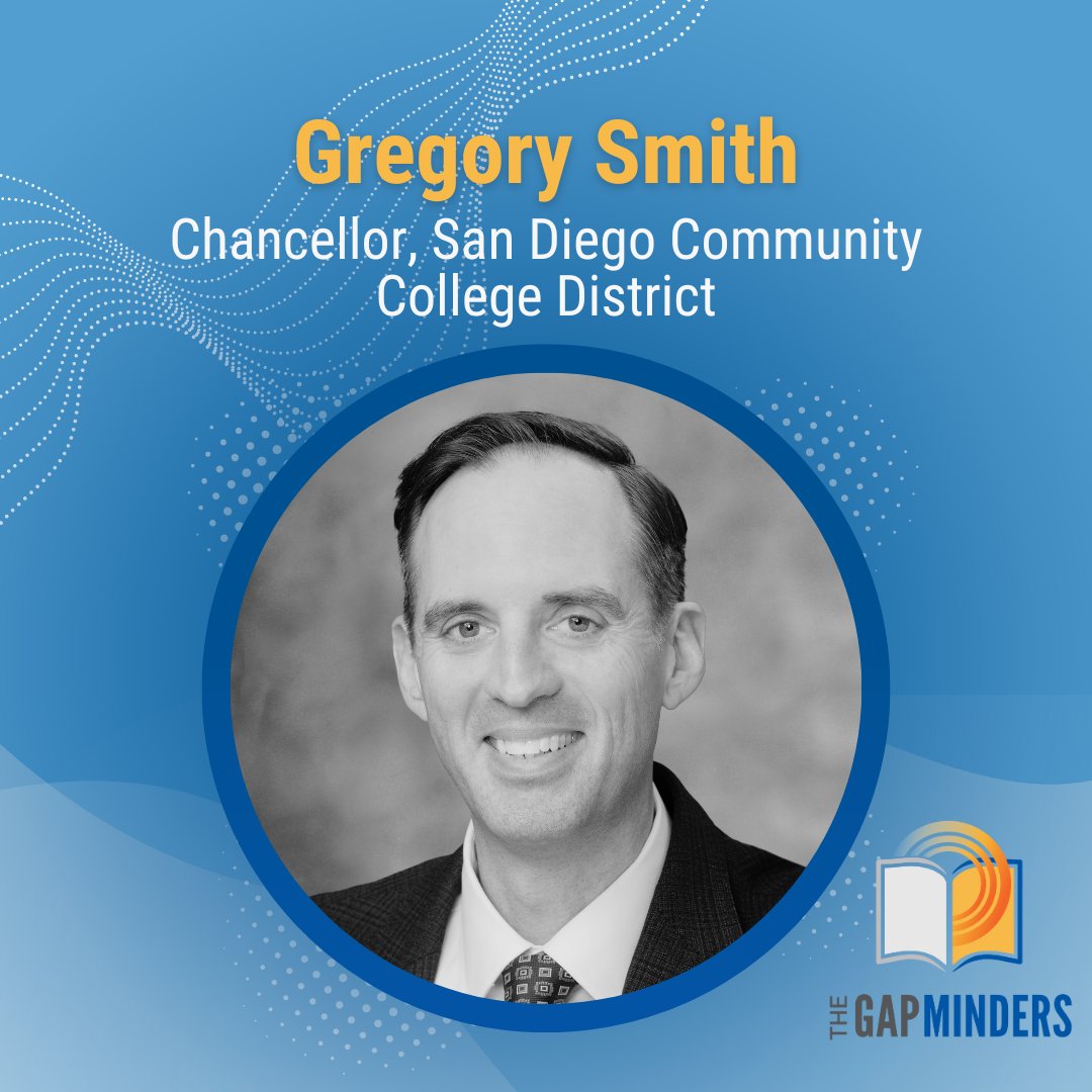 Next week, we welcome Gregory Smith, Chancellor of the San Diego Community College District (SDCCD). Gregory Smith, who now has over 20 years of public service sector experience, shares what's next!

🎙️ Come back next Tuesday to hear more from Chancellor Gregory Smith!
