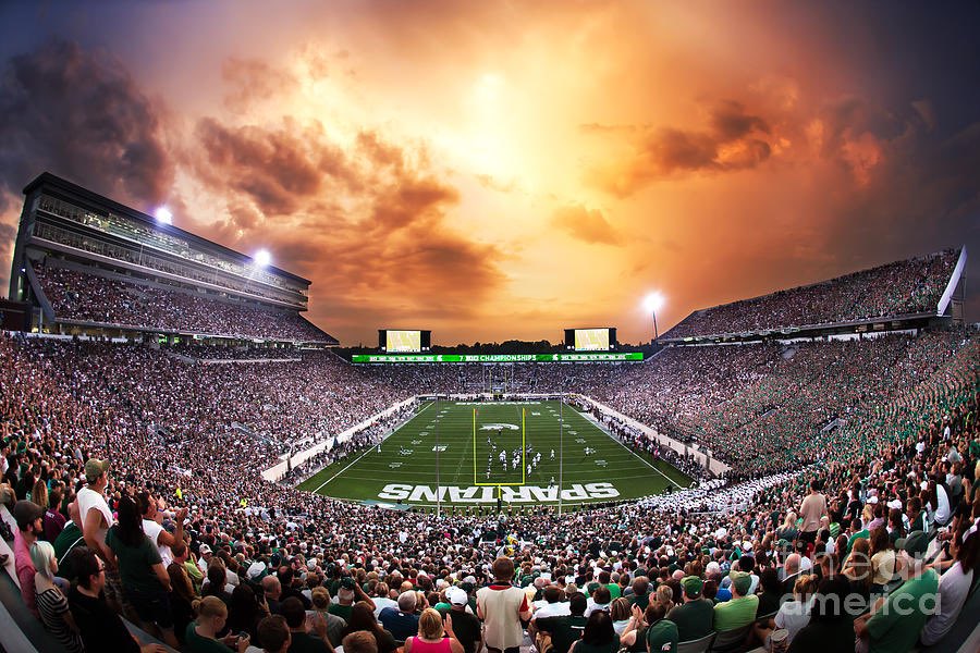 6 weeks away from another season opening kickoff at Spartan Stadium. It will be a beautiful day for football as a new era begins under the beautiful Friday night lights. East Lansing will once again become home to all who have committed themselves to being Spartans #GoGreen