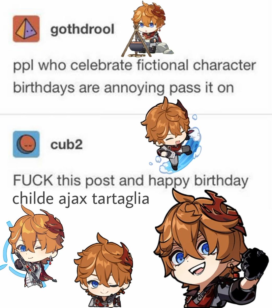 happy birth #タルタリヤ生誕祭2024