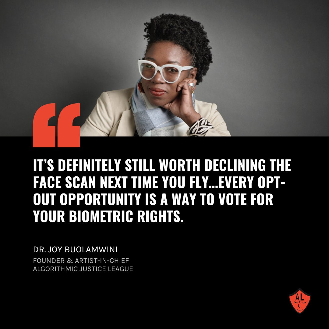 Algorithmic Justice League tweet media